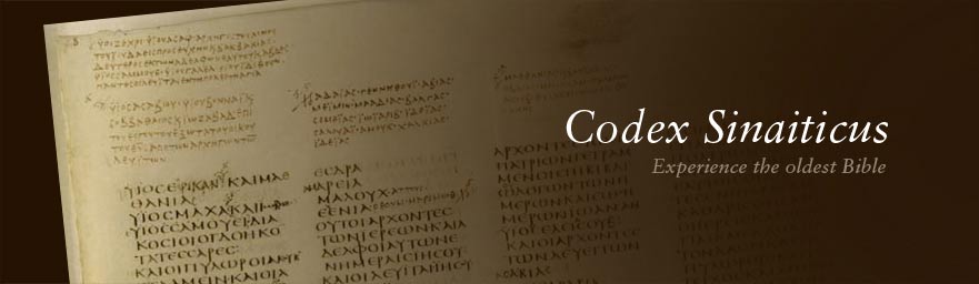 Codex Sinaiticus Home